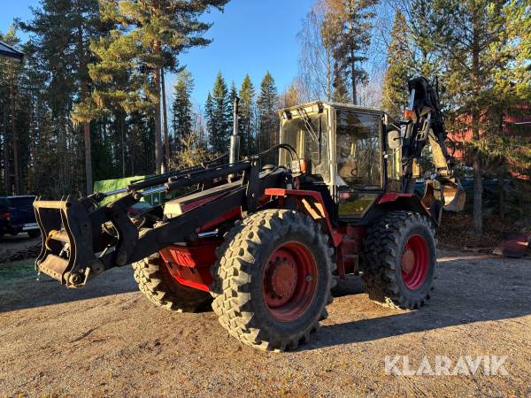 Grävlastare Huddig 960 med skopor