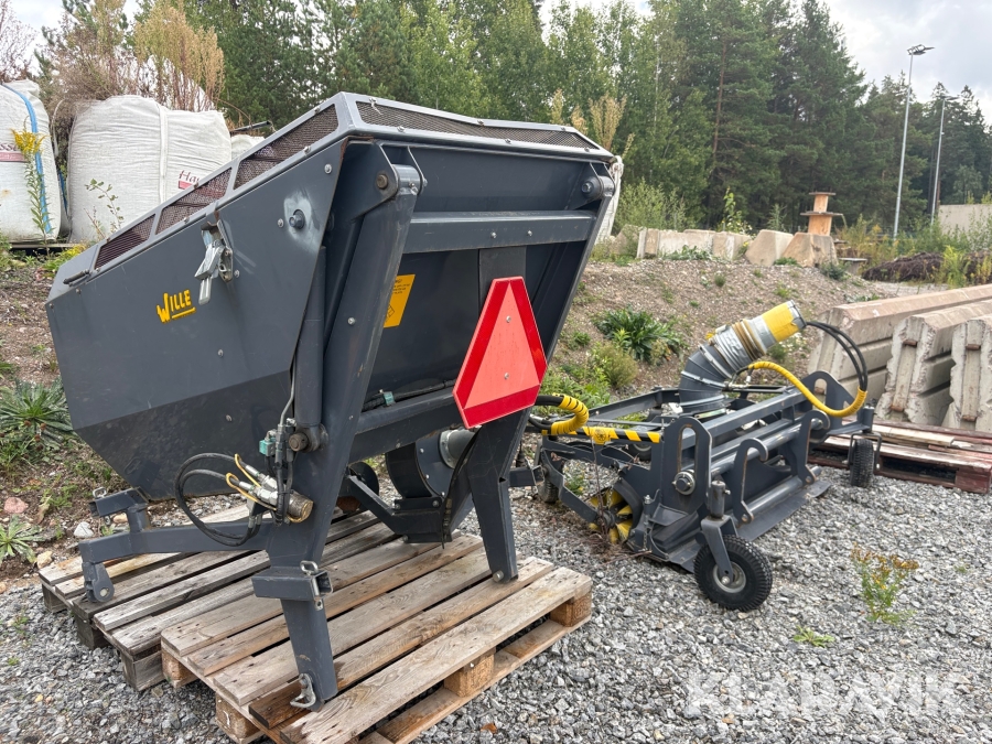 Lövsug/blås Wille 14190300 + 14190100-2