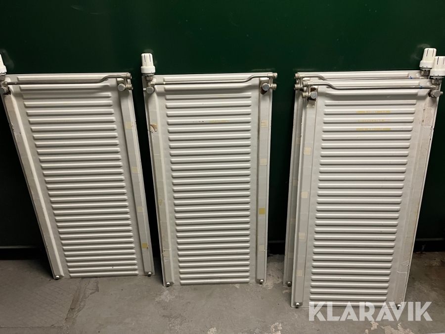 Element/Radiatorer Vattenburna 4st