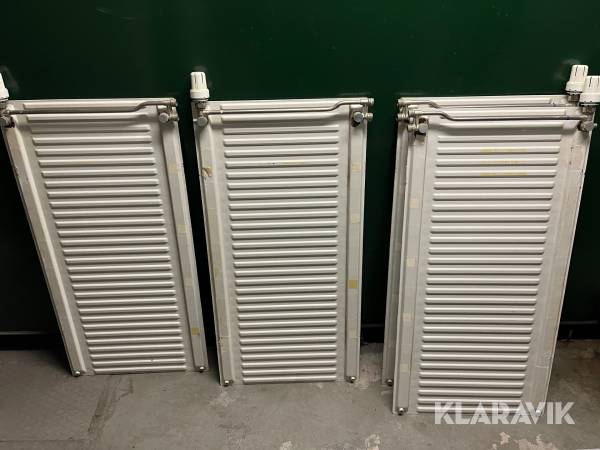 Element/Radiatorer Vattenburna 4st