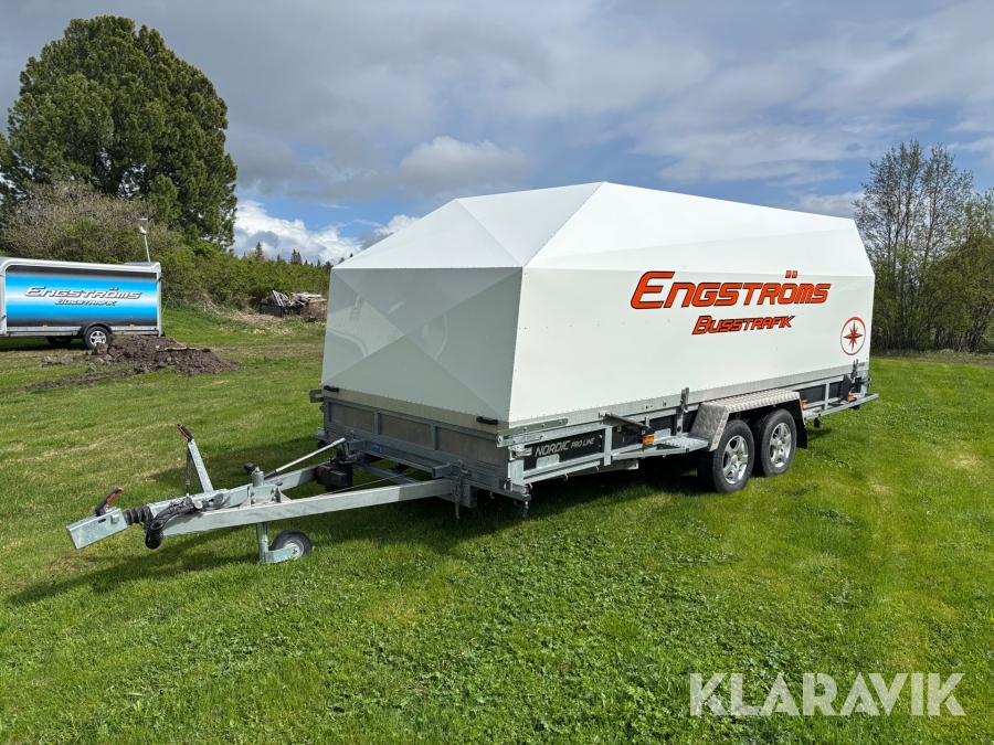 Kåpvagn NCT 2700TD 1850kg