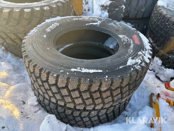 Lastbilsdäck Dunlop/Bridgestone SP 351 / v-steel rib 294 285/70R19.5 2st