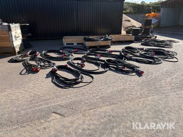 Kablar Drakaflex H07RN-F 50 A med 63 A-handskar, 15 st