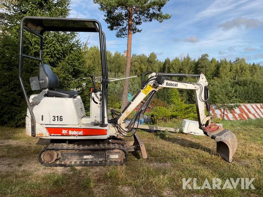 Grävmaskin Bobcat 316 EA