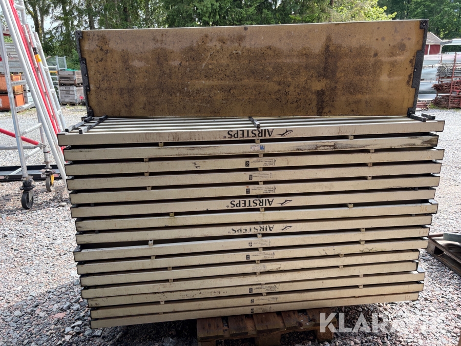 Komposittrall till hakiställning Airsteps 1,95 x 0,5 m 32 st