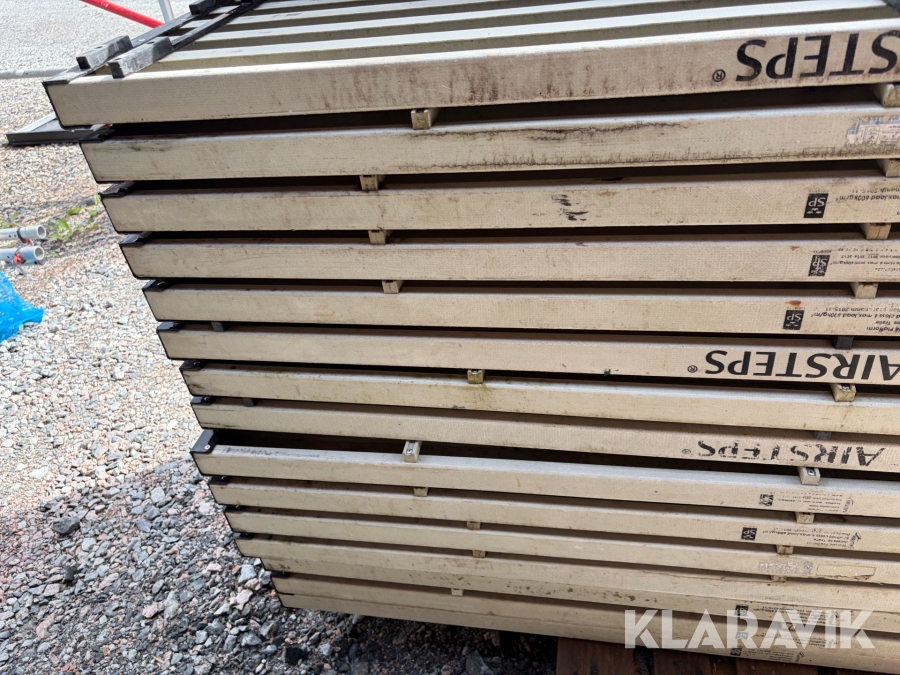 Komposittrall till hakiställning Airsteps 1,95 x 0,5 m 32 st