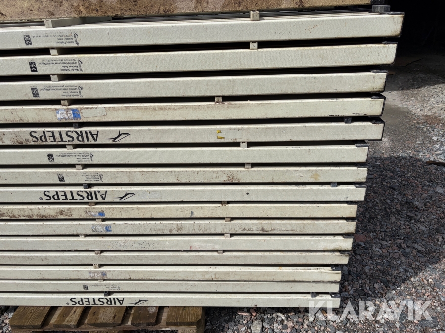 Komposittrall till hakiställning Airsteps 1,95 x 0,5 m 32 st