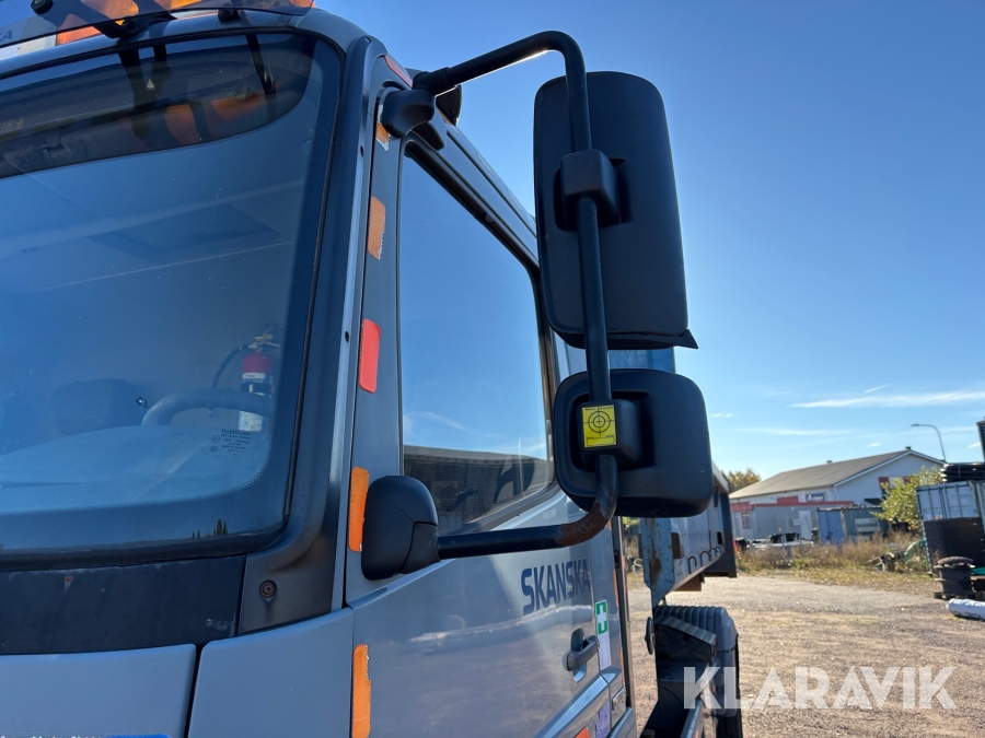 Lastväxlare Mercedes-Benz 1529 Atego med flak