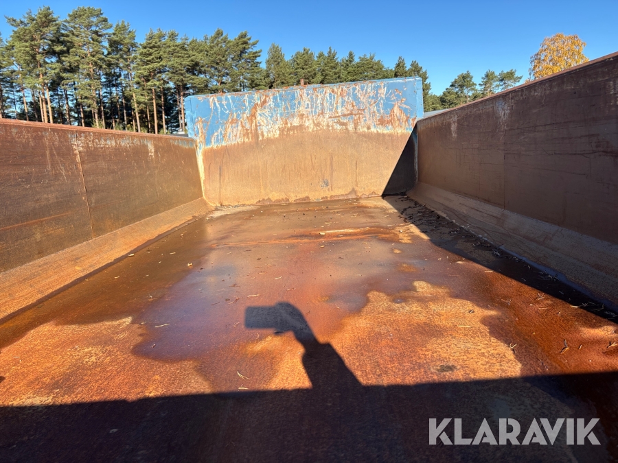 Lastväxlare Mercedes-Benz 1529 Atego med flak