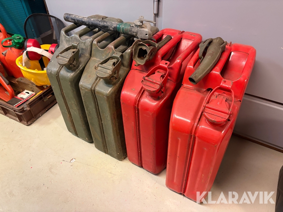 Jeepdunkar 4 st 20 Liters