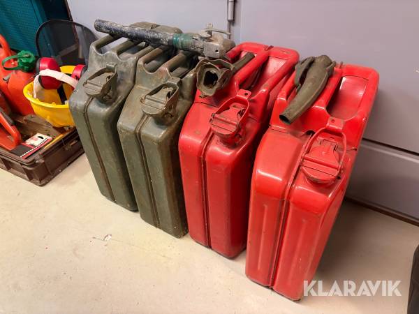Jeepdunkar 4 st 20 Liters