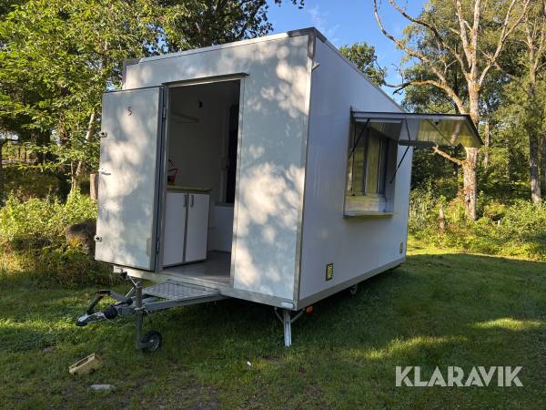 Matvagn/Foodtruck MER , kaross DC släppkärra