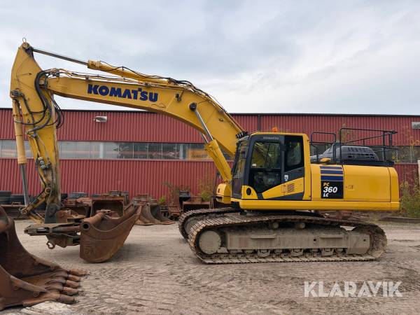 Grävmaskin Komatsu PC360LC-11 / Planerskopa / Bergskopa/ Tjälkrok