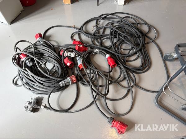 Strömkablar 3 Fas