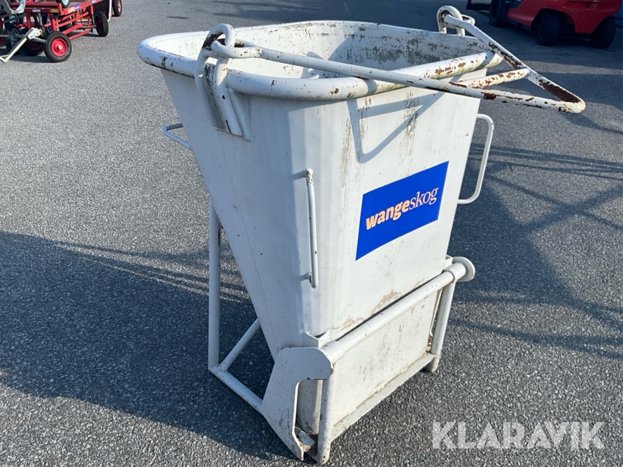 Betongbasker / valvbasker 499liter