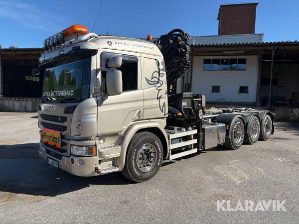 Kranbil Scania P410