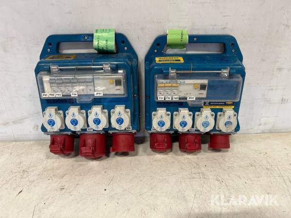 Undercentraler 16a, 32a El-Björn U16 mini, U32mini