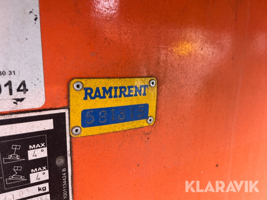 Bomlift JLG 510AJ, Linköping, Klaravik auktioner