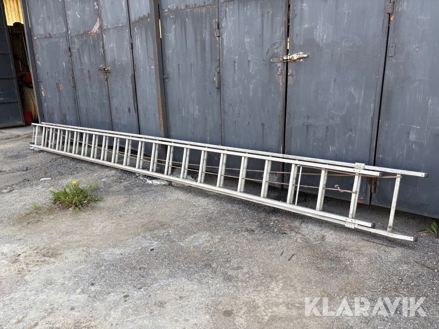 Stege utskutbar RA Aluminium 12m