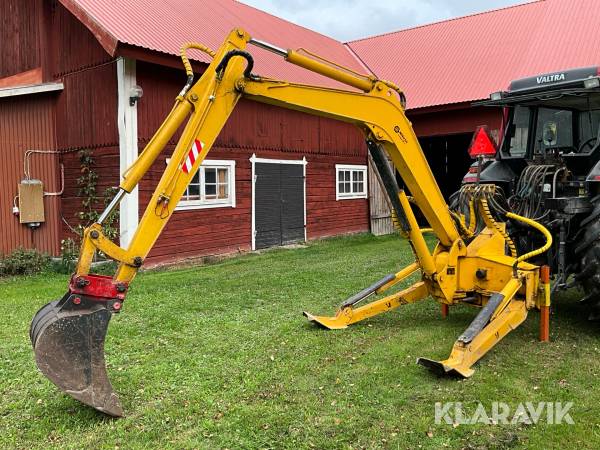 Grävaggregat Mikrus 125D med 3st skopor