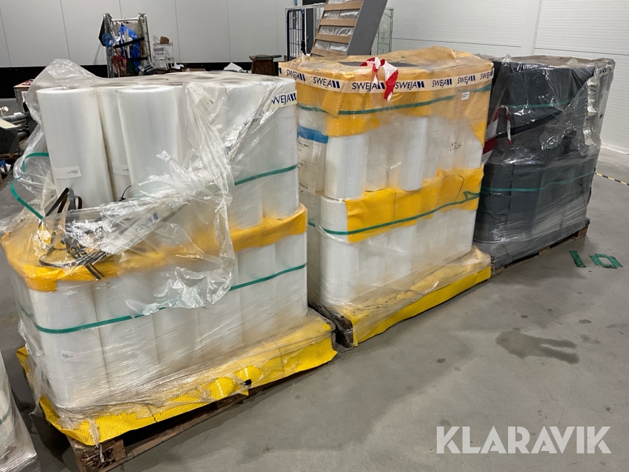 Krympfilm / krympplast ca 100rullar