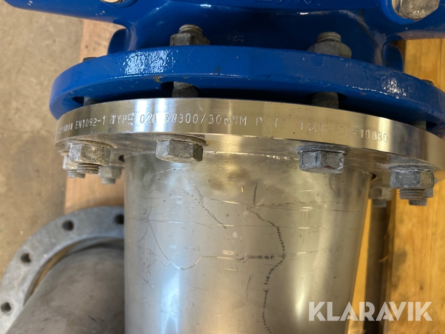 Backventil AVK DN300 PN 10, Ängelholm, Klaravik auktioner