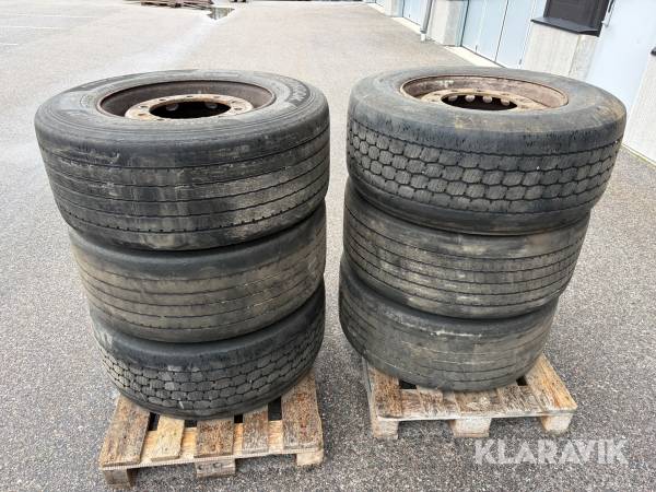 Lastbilshjul 385/55R22,5 6 st