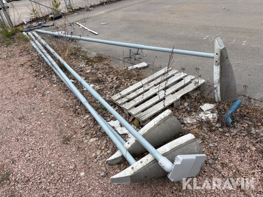 Gatubelysning 9m 4 st 