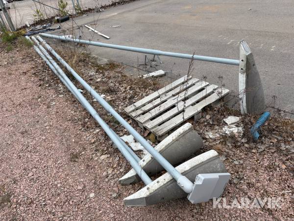 Gatubelysning 9m 4 st 