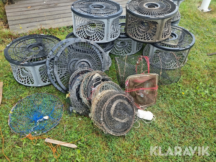 Kräftburar 20st, kräfthåv 1st