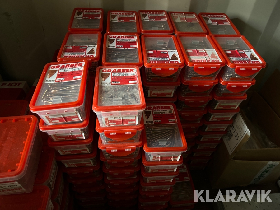 List/golvskruv Grabber 120 paket