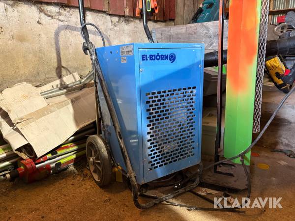 Avfuktare El-Björn A60BT med hjul och båge