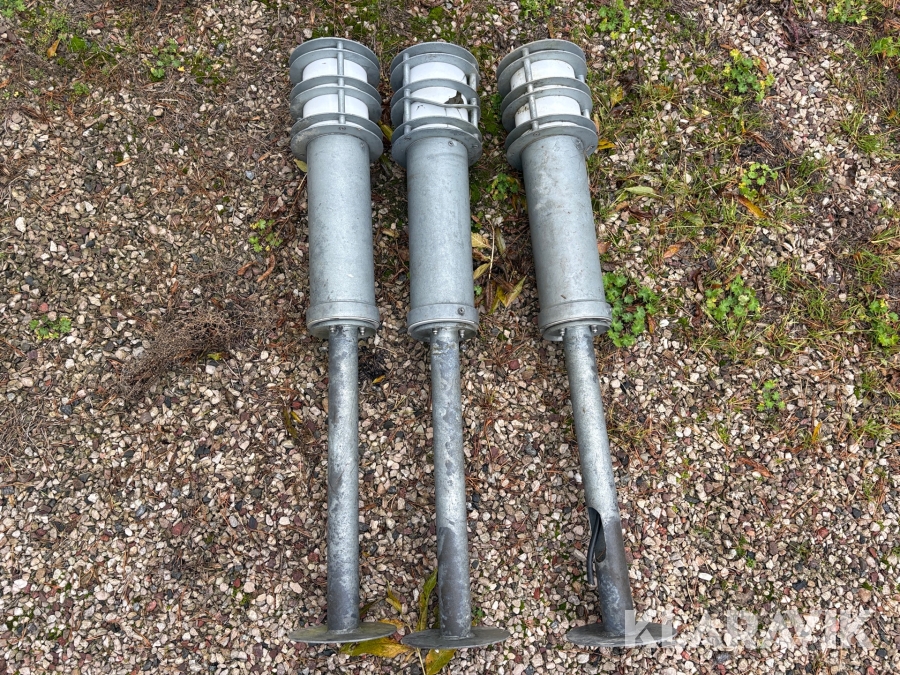 Trädgårdsbelysning 3st