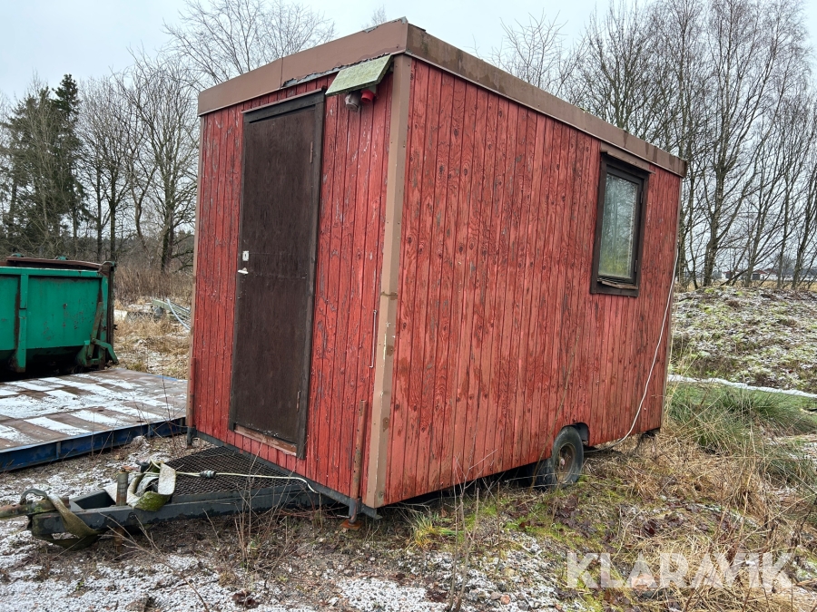 Bodvagn med förråd  