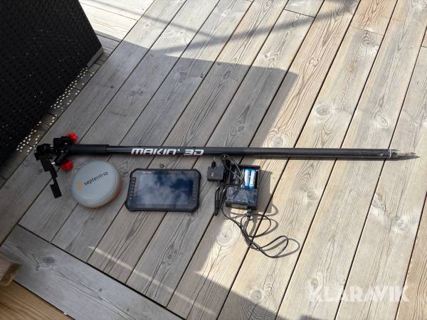 Stakeout/Mätinstrument Geomax/Septentrio makin 3D