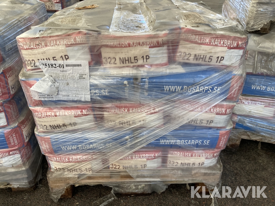 Hydrauliskt kalkbruk NHL 5 Bösarps 40st