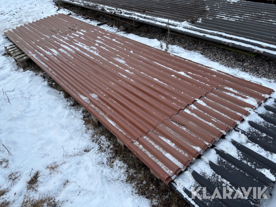 Takplåt 9st, Örebro, Klaravik auktioner