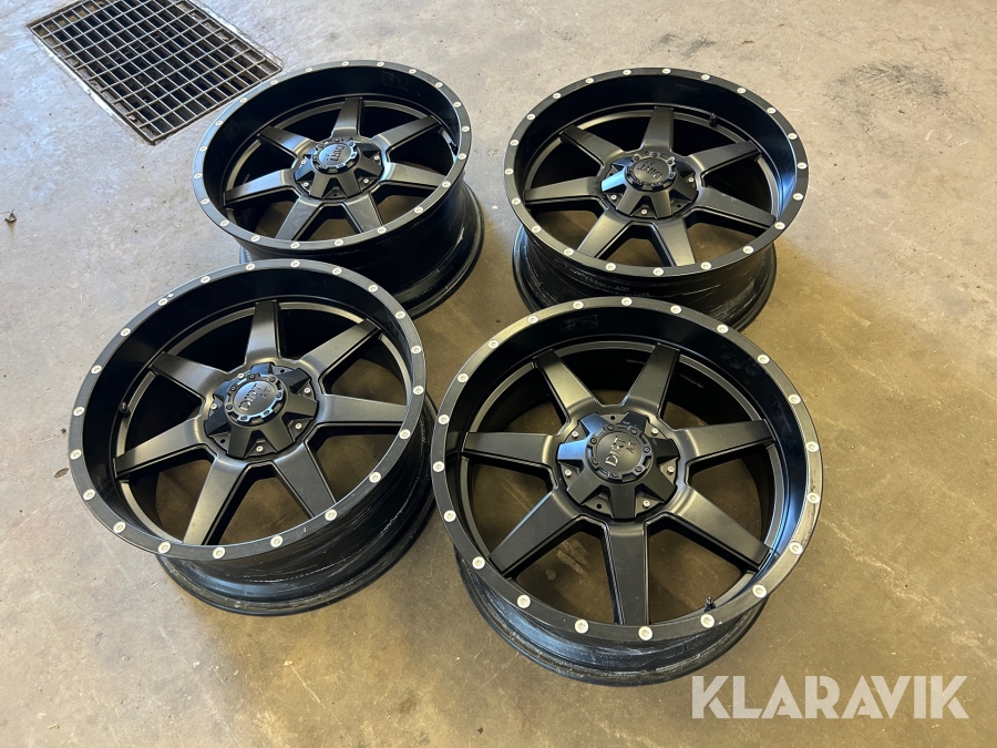 Fälgar med trycksensorer Dirt A.T. 4st