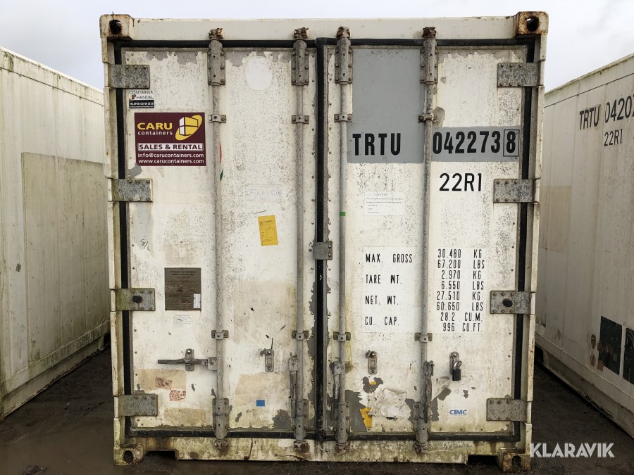 Kyl- / Fryscontainer Nybesiktigad