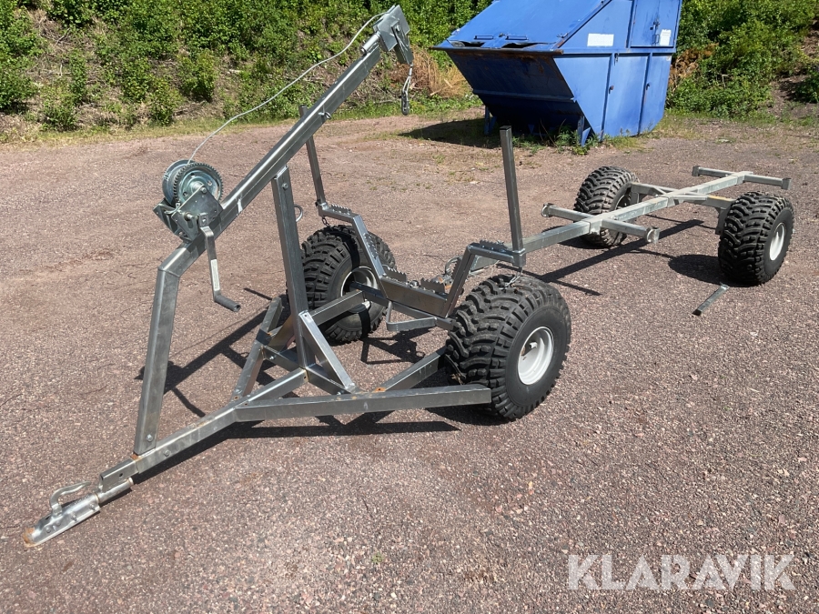 ATV Skogsvagn Lejab inkl flak