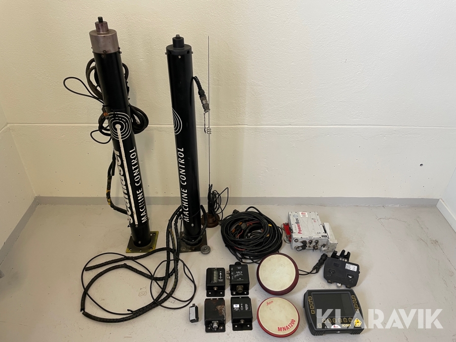 Maskinstyrning Leica Icon 3D med licens