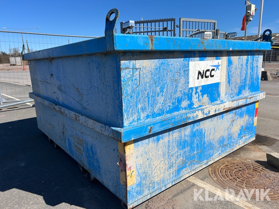 Container BFAB med Gaffelfickor