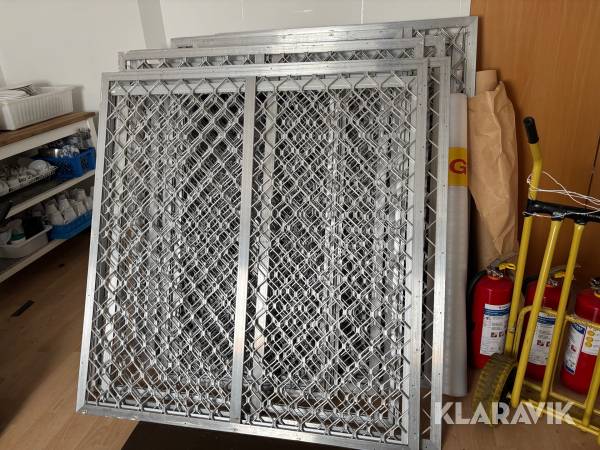 Fönster  inkl aluminiumgaller