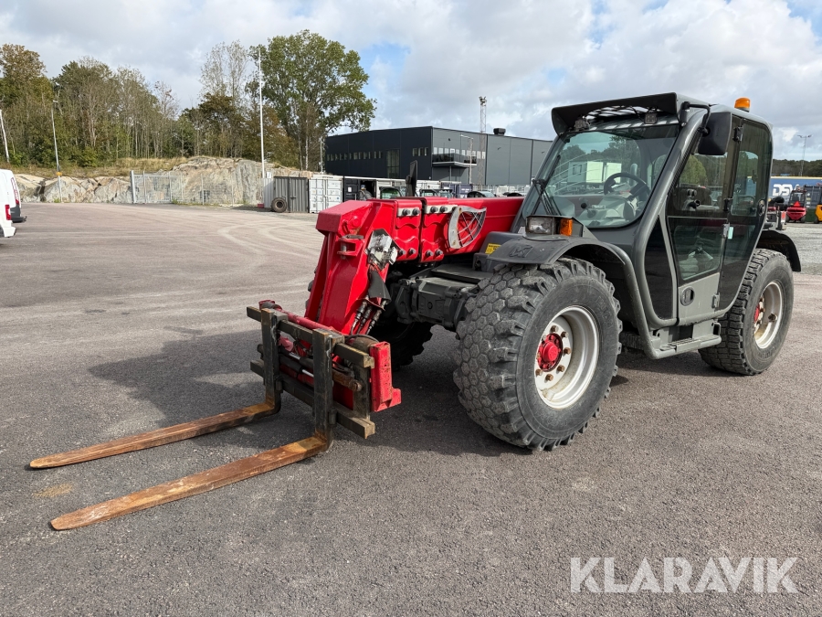 Teleskoplastare Merlo P28.8L Plus med spridningsbara gafflar