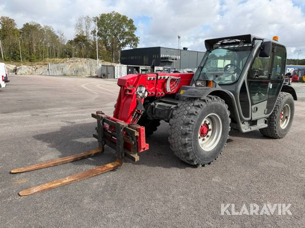 Teleskoplastare Merlo P28.8L Plus med spridningsbara gafflar
