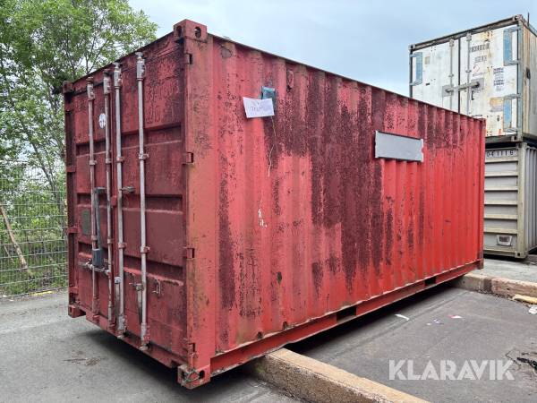 Container 20 ft isolerad