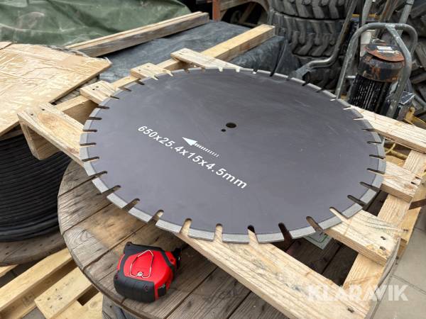 Diamantklinga 650mm