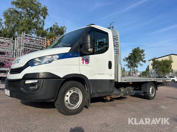 Flakbil Iveco 35-NP HI Matic