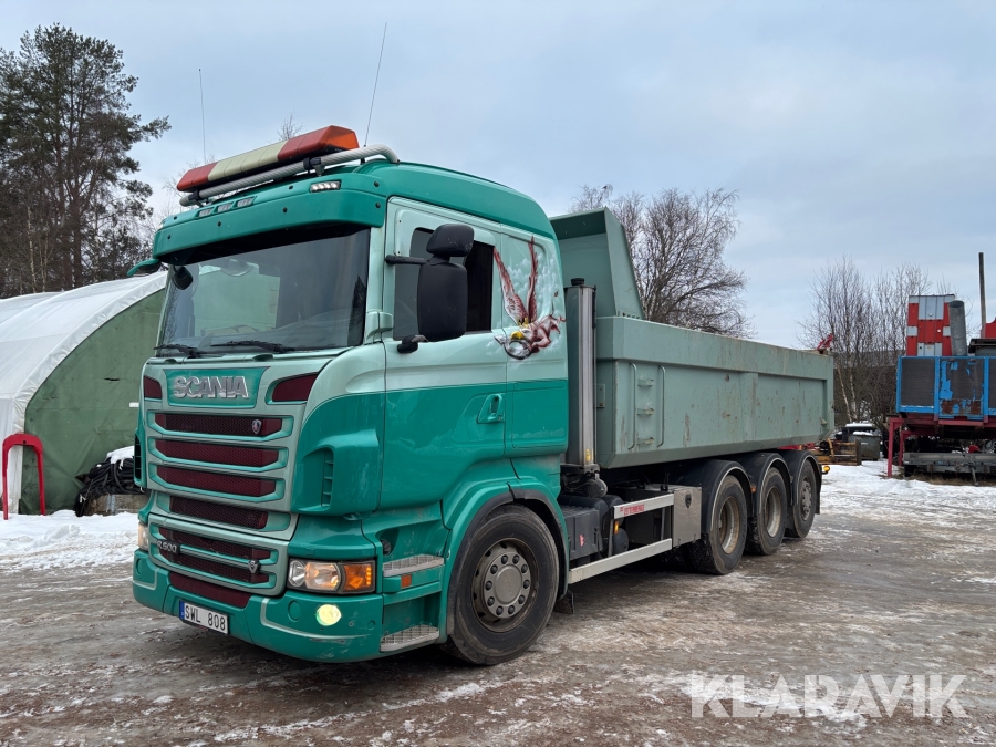 Tippbil Scania R500