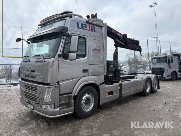 Kranväxlare Volvo FM 62TR Globetrotter Euro 6 med Hiab X-HiPro232